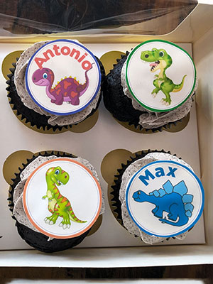 Cupcakes Dino